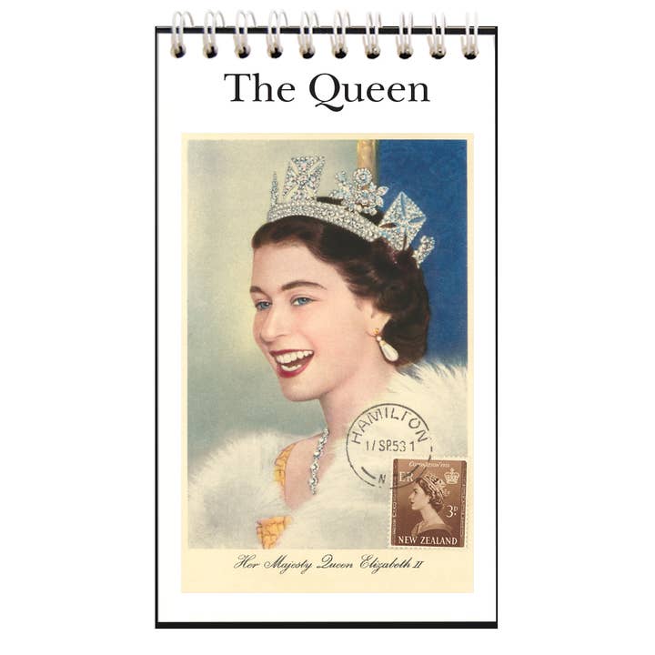 THE QUEEN Postcard Booklet for wholesale by Found Image Press