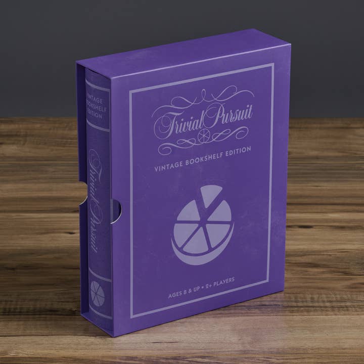 WS Game Company - Wholesale Board Game - Trivial Pursuit Vintage Bookshelf Edition