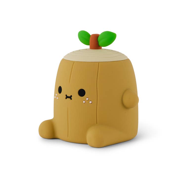 Noodoll - Venta al por mayor Luces de noche - Niños y bebés - Little Light - Luz nocturna Ricelogi de tocón de árbol marrón4