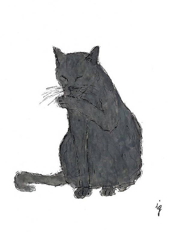 Cat 2 for wholesale by SAS {Seattle Art Studio}