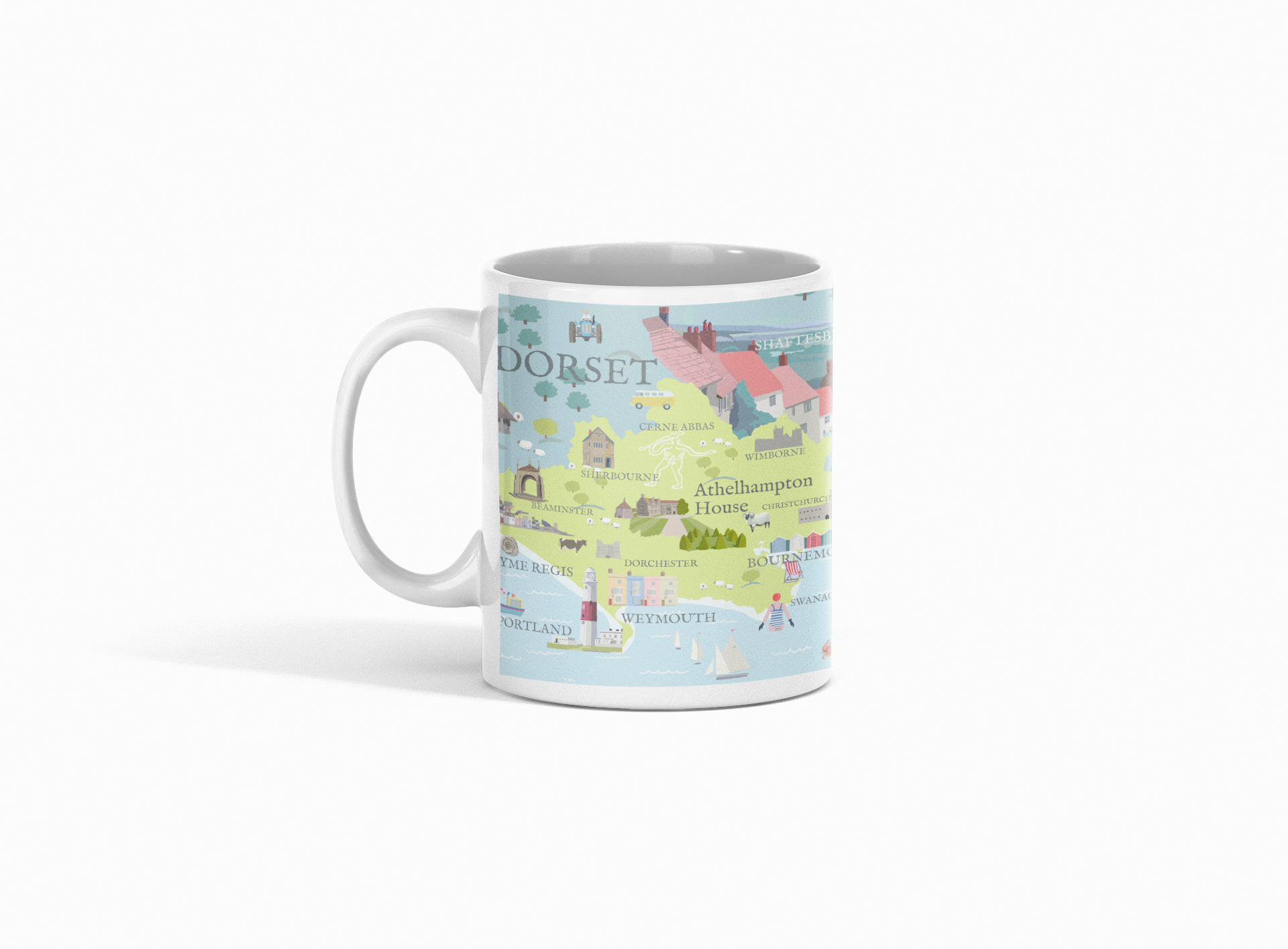Betty Boyns Designs – wholesale Coffee mug – ILLUSTRATED MAP MUGS13