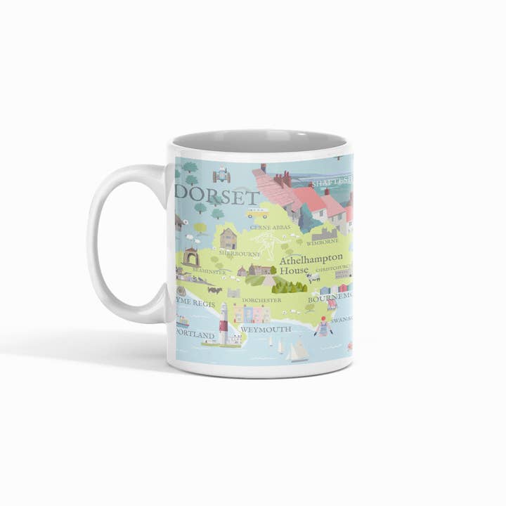 Betty Boyns Designs – wholesale Coffee mug – ILLUSTRATED MAP MUGS13