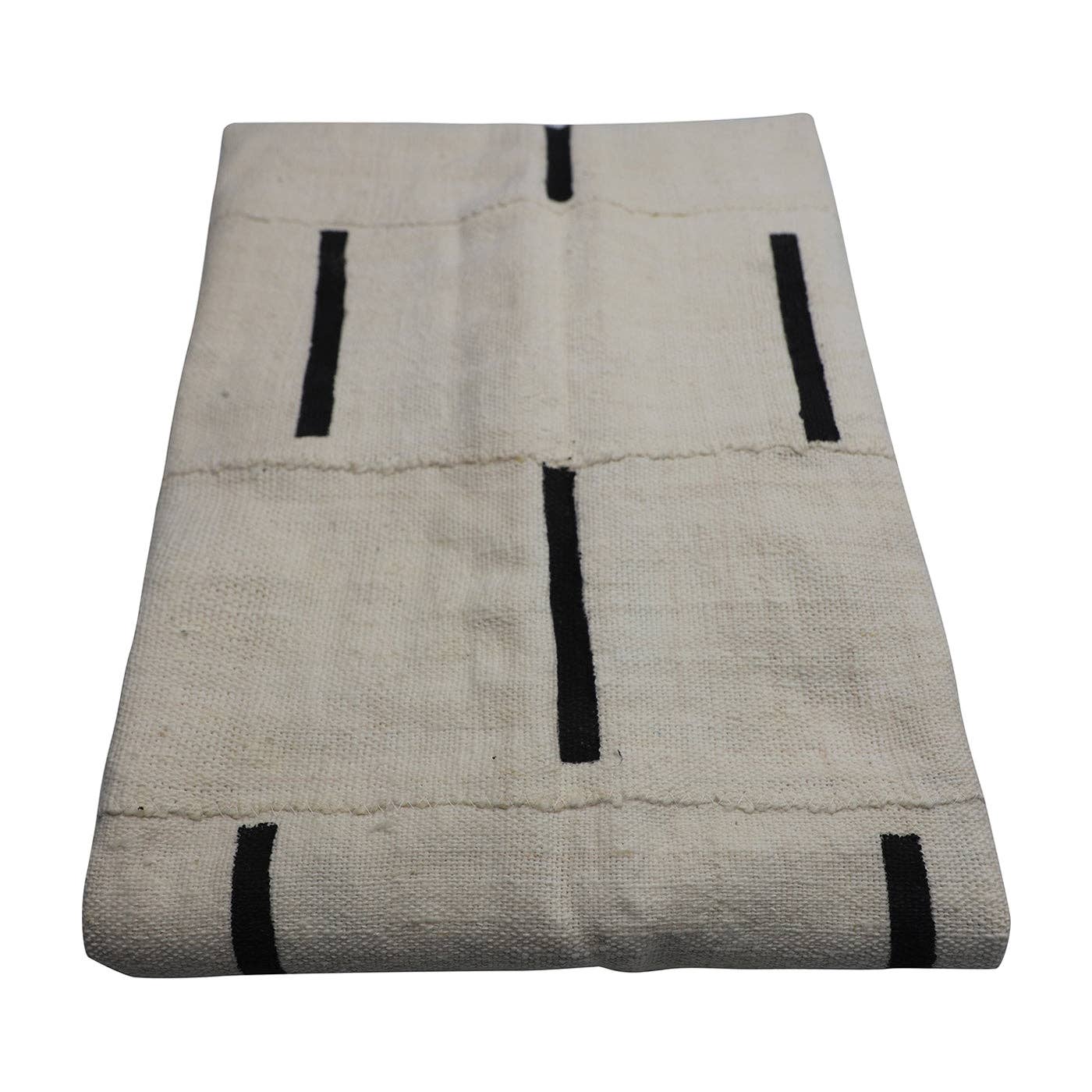 Luangisa African Gallery - Wholesale Tapestry/textile - Mud Cloth Textile | White0