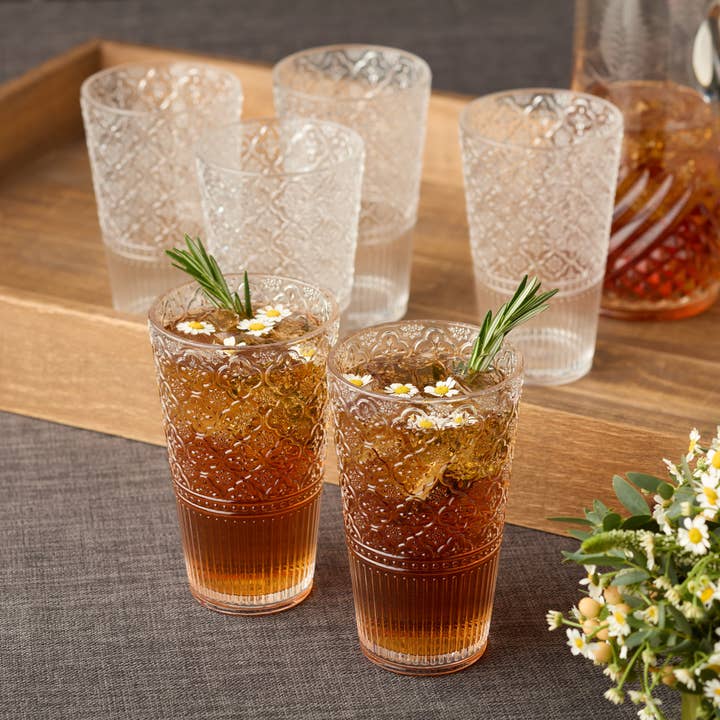 Certified International - Wholesale Drinking glass/cup - Victoria Clear Acrylic Ice Tea Glass 22 oz.4