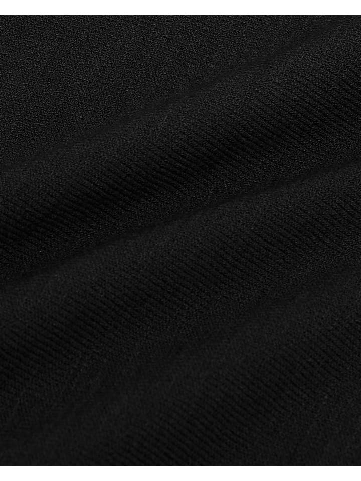 True Classic - Wholesale Polo - Men's - Short Sleeve Sweater Polo Shirt | Black6