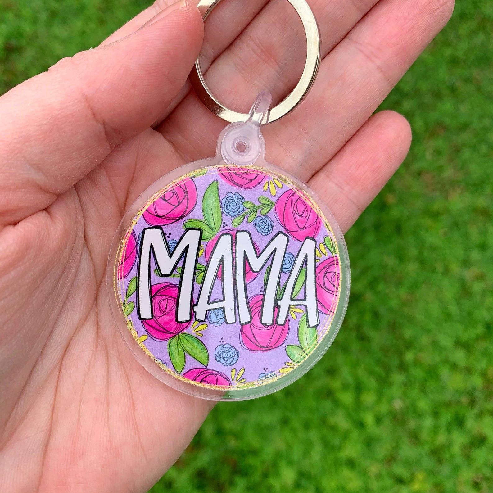 Painted Skies - Wholesale Keychain - Women's - Mama Acrylic Keychain2