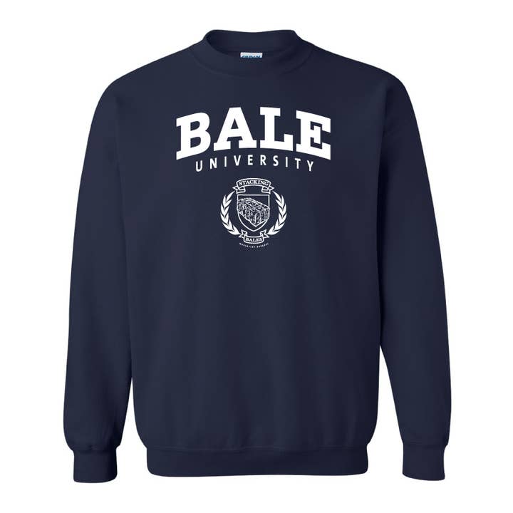 Horseplay Apparel - Wholesale Graphic Sweatshirt - Unisex - Bale University Crewneck Sweatshirt