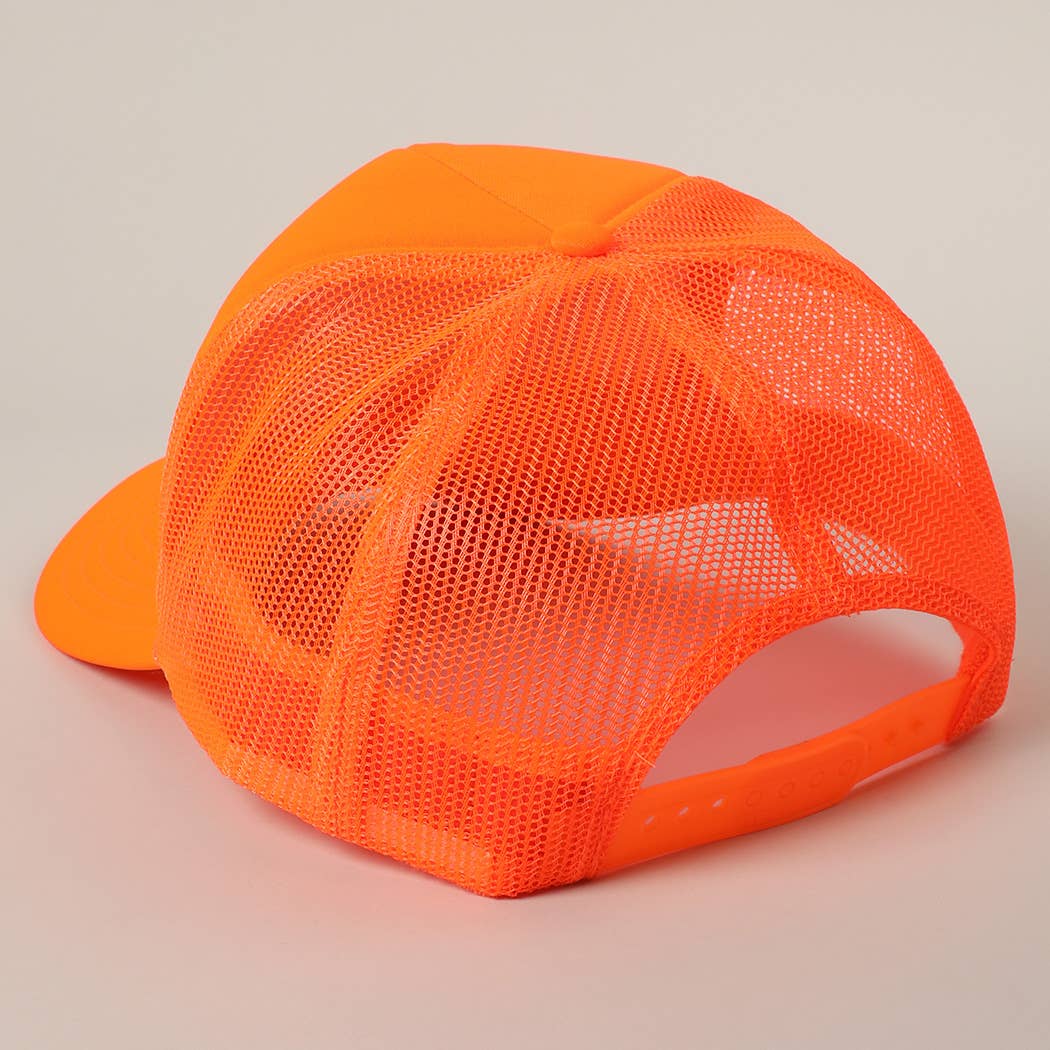 Fashion City – wholesale Trucker hat – Unisex – Salty Text Printed Mesh Back Foam Trucker Hat14