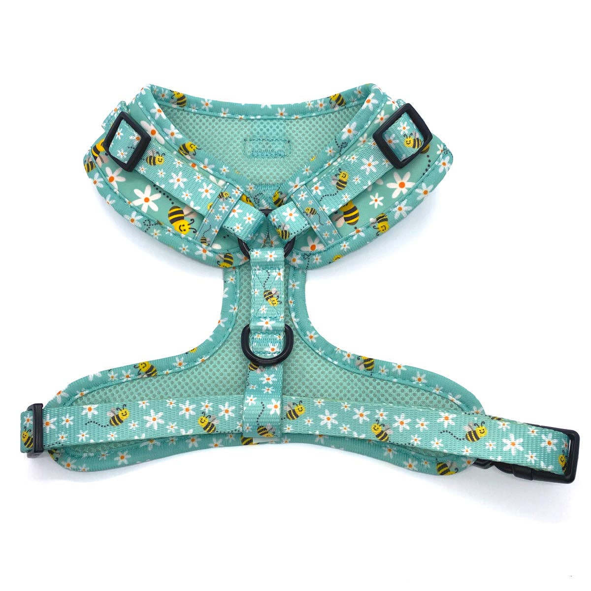 Happy Walkies – Großhandel Haustiergeschirr – Hund – Bee Happy verstellbares Hundegeschirr1