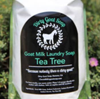 Dirty Goat Soap - Wholesale Laundry Detergent Powder/Pods - Goat Milk Laundry Soap - Teatree
