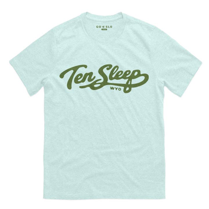 Camiseta com Roteiro de Ten Sleep por atacado de Go Slo