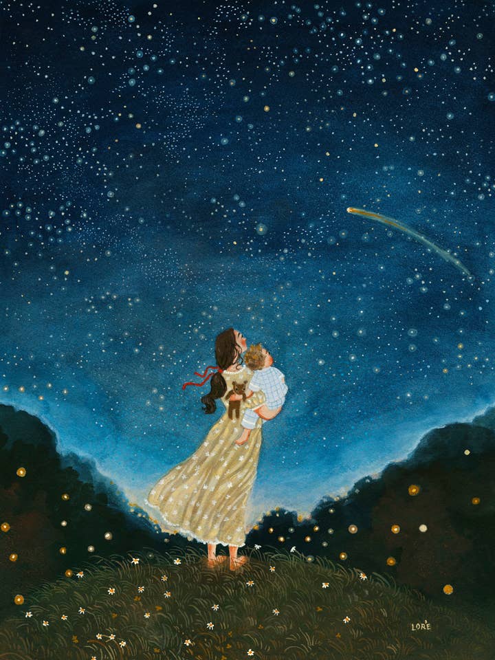 Second Star to the Right Art Print for wholesale by Loré Pemberton