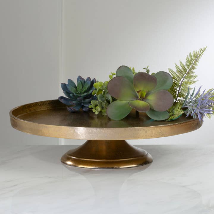 Tripar International - Wholesale Decorative Tray - Round Pedestal Stands