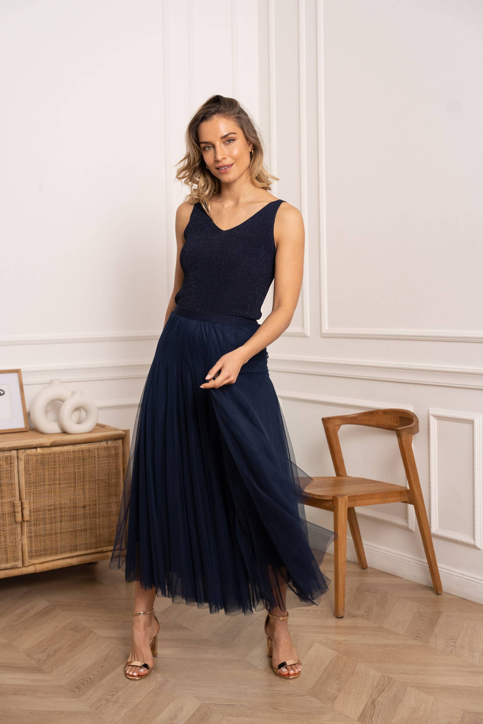 CHOKLATE PARIS (US No duties) - Wholesale Skirt - Women's - Amber tulle slim fit skirt - CK0820220