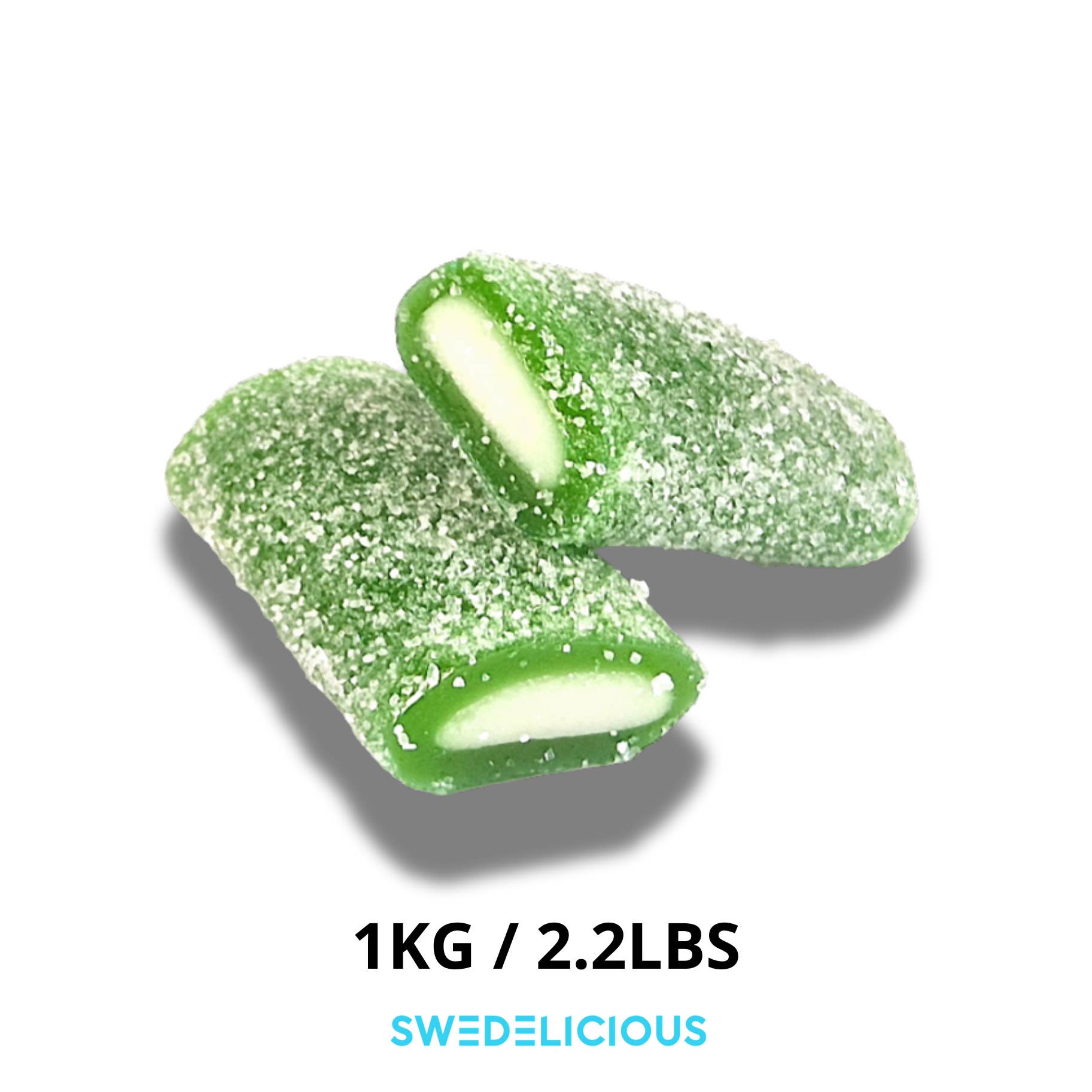 Swedelicious - Swedish Candy - Vendita all'ingrosso Caramelle gommose - Knubbisar Mela Acida - Caramelle Svedesi - Prendi e Mescola