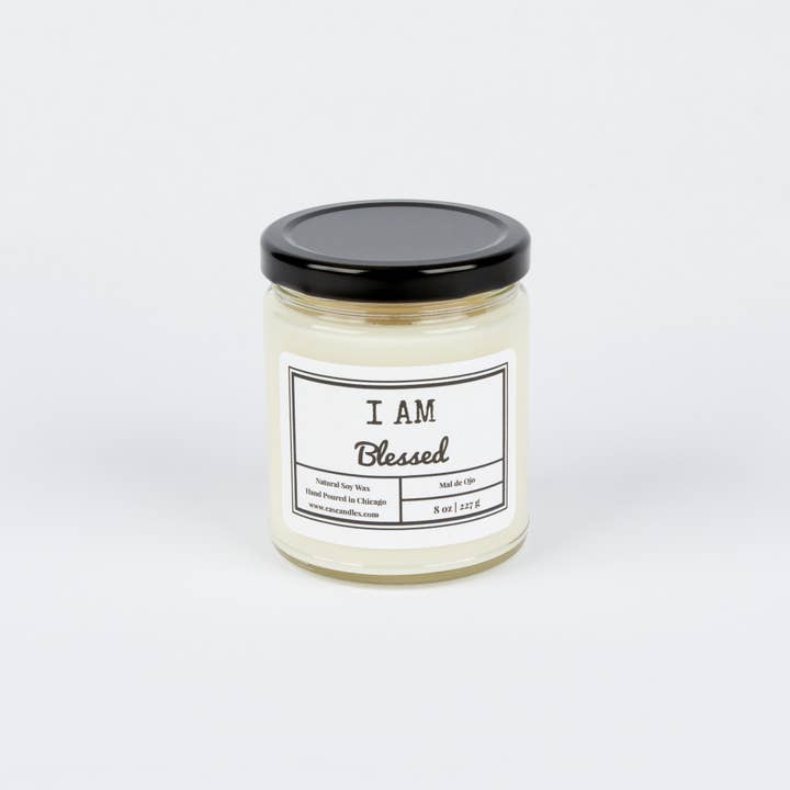 I AM Blessed - Affirmation Candle for wholesale by C.A.S Candles