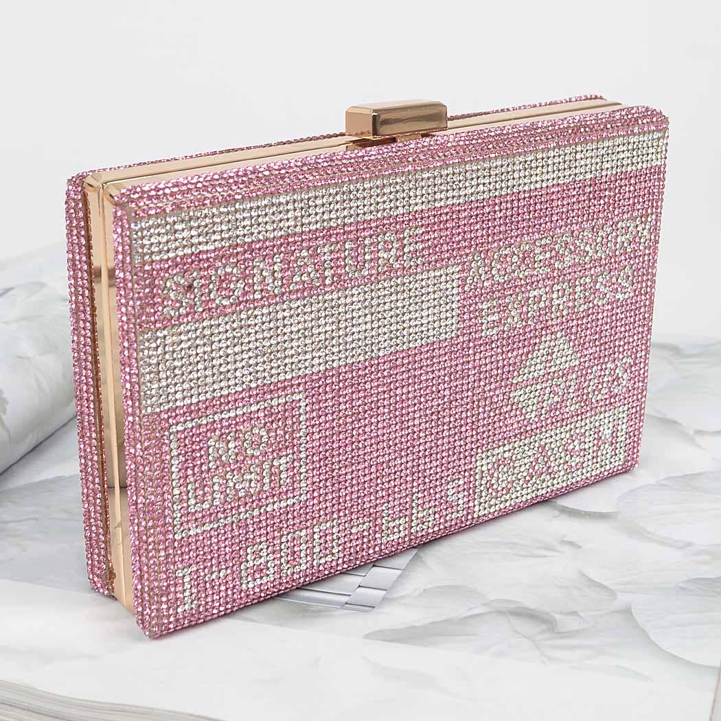 3AM BY H&D ACCESSORIES - Wholesale Clutch Bag - Women's - Rhinestone Fashion Express Clutch11