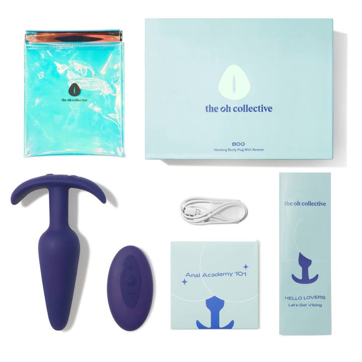 The Oh Collective - Wholesale Sex Toy - BOO - Vibrating butt plug with remote control