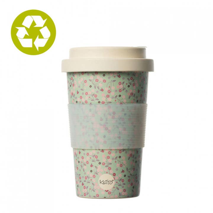 Ketto - Vendita all'ingrosso Bicchiere/tazza termica - Tazza da caffè da viaggio in bambù - Capucine1