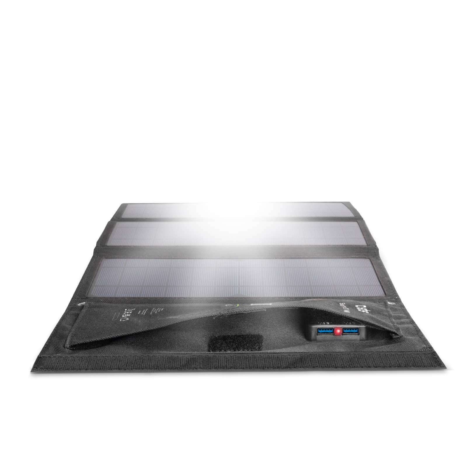 SBS – wholesale Bärbar laddare – Bärbar solcells-laddare på 21 watt för utomhusbruk1