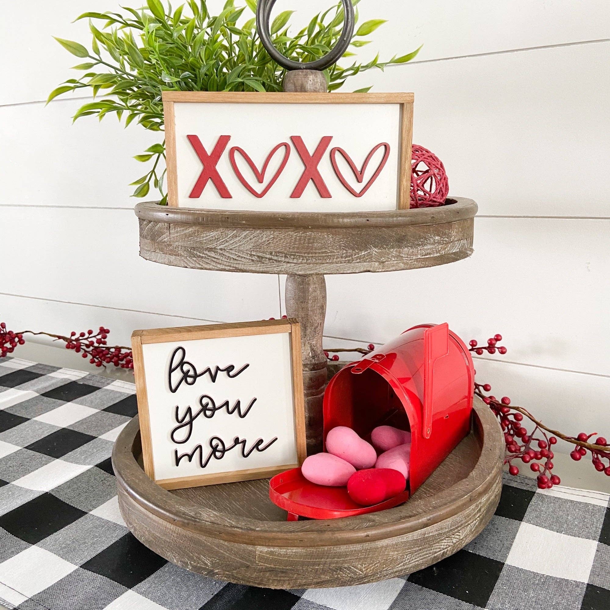 Nail and Hook Laser Cut Home Decor - Wholesale Sign - Valentine's Mini Signs | Tier Tray Decor19