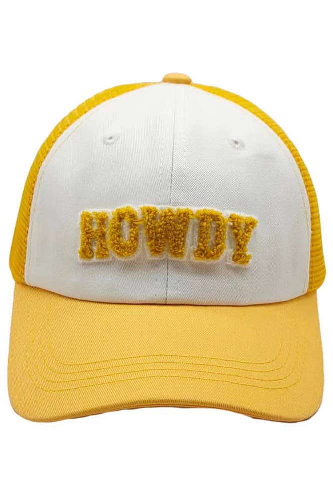 Hana - Wholesale Trucker Hat - Women's - HOWDY Mesh back Baseball Cap3