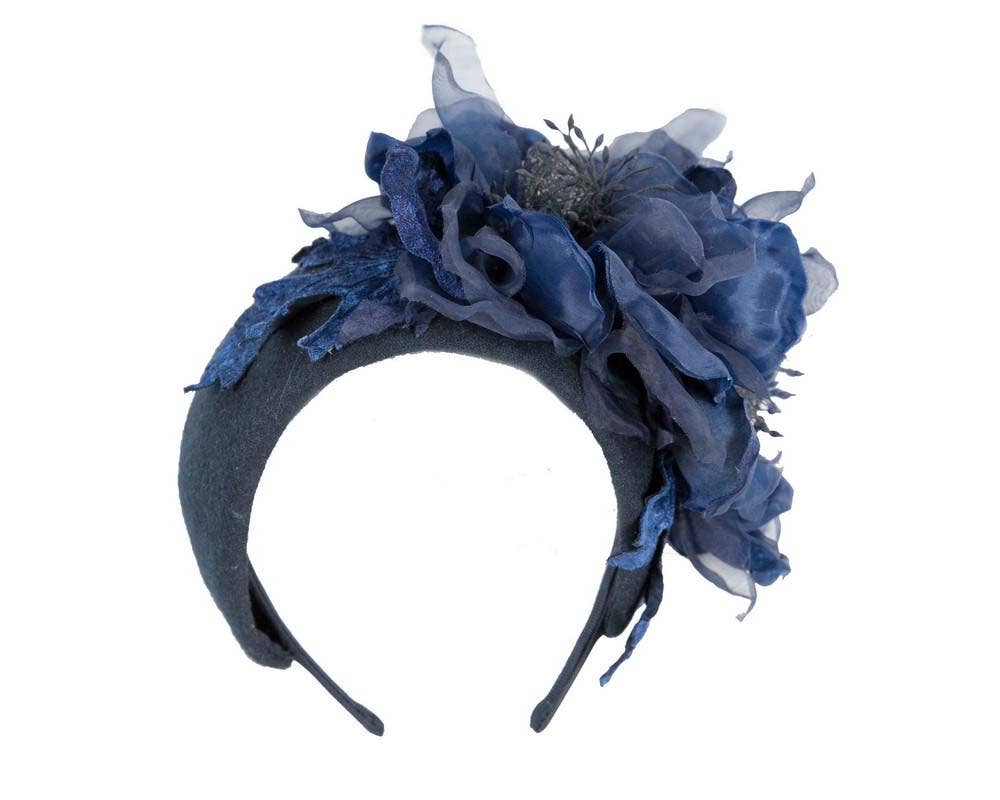 Max Alexander by Cupids Millinery Melbourne - Vendita all'ingrosso Fascinator - Donna - Cerchietto largo con fiore in seta6