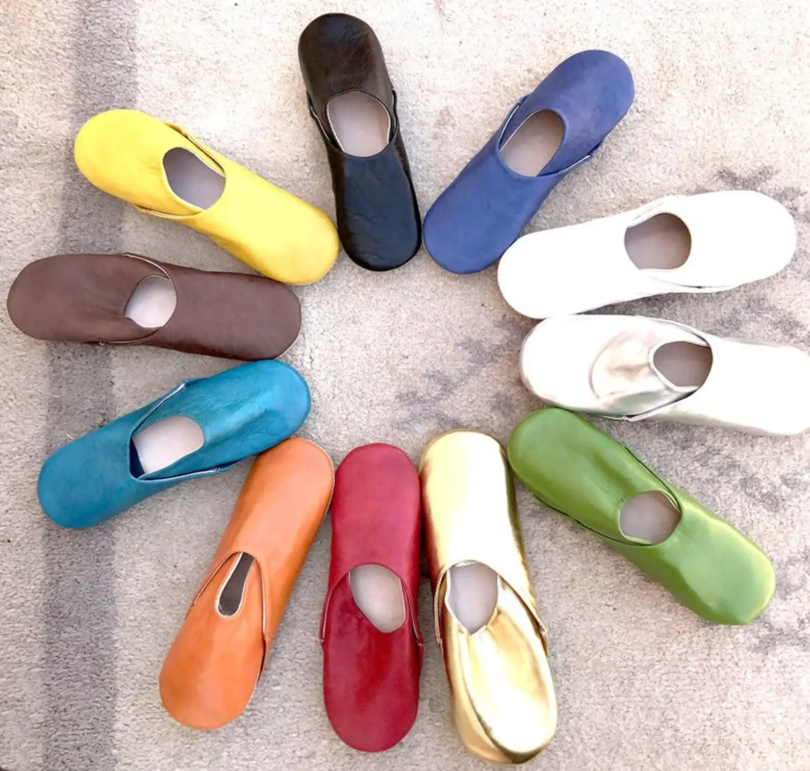 DarKech - Wholesale Slippers - Women's - Womens Moroccan Babouche Slippers Handmade from Soft Organic8