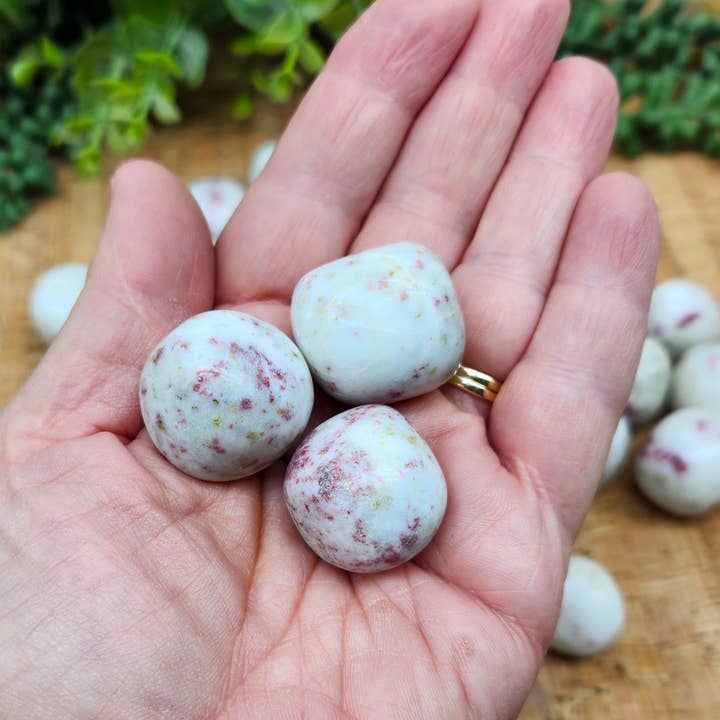 Meraki Gemstones - Wholesale Spiritual Stone/Crystal - Cinnabrite Tumbled Stone (0.5kg/1.1lbs) (25-30mm)5