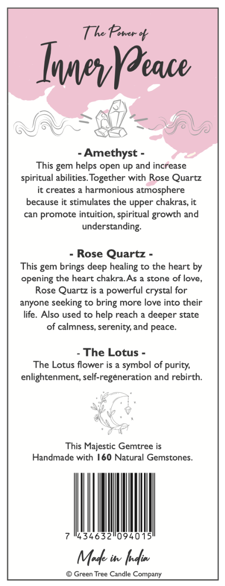 Green Tree - Wholesale Meditatie benodigdheden - Amethist Inner Peace Edelsteen Klein2