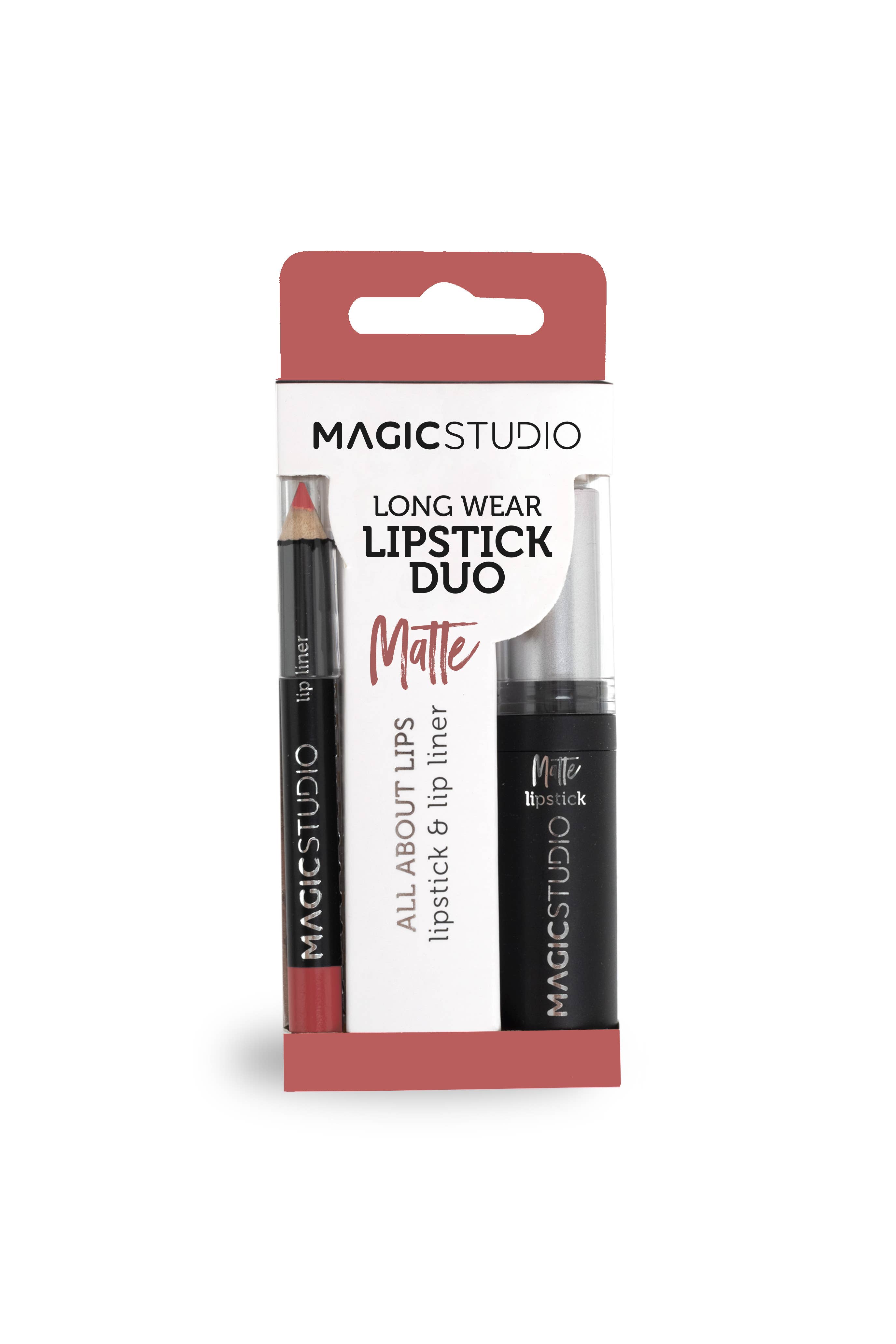 Aquarius Cosmetic SLU - Wholesale Lipstick Set - Magic Studio Matte Lipstick & Lipliner6
