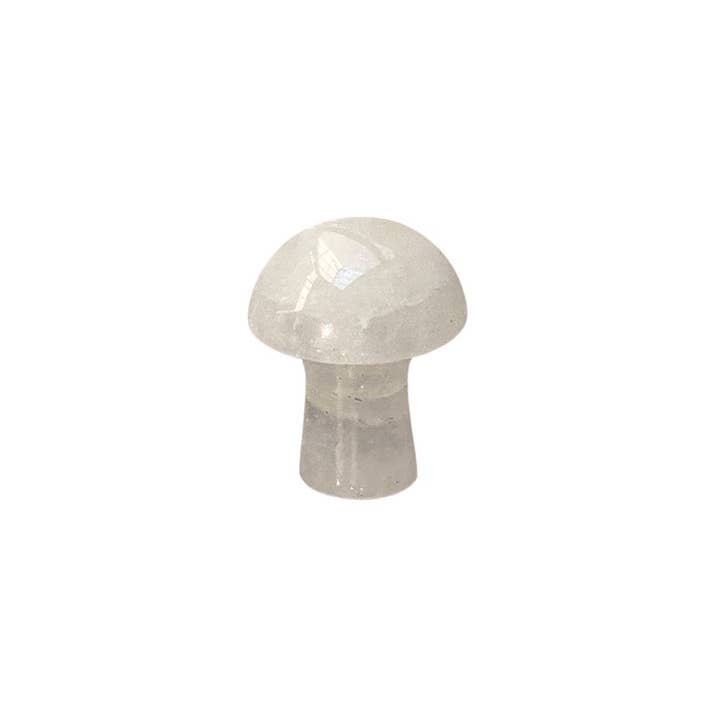Heaven Spring Ltd - Wholesale Spiritual Stone/Crystal - Hand Carved Crystal Mushroom, 2cm21