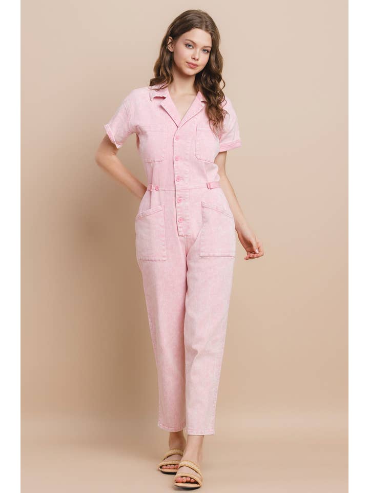 ROSE ALLZWECK-OVERALL AUS SÄUREGEWASCHENEM DENIM 4312RIB für den Großhandel auf Faire5