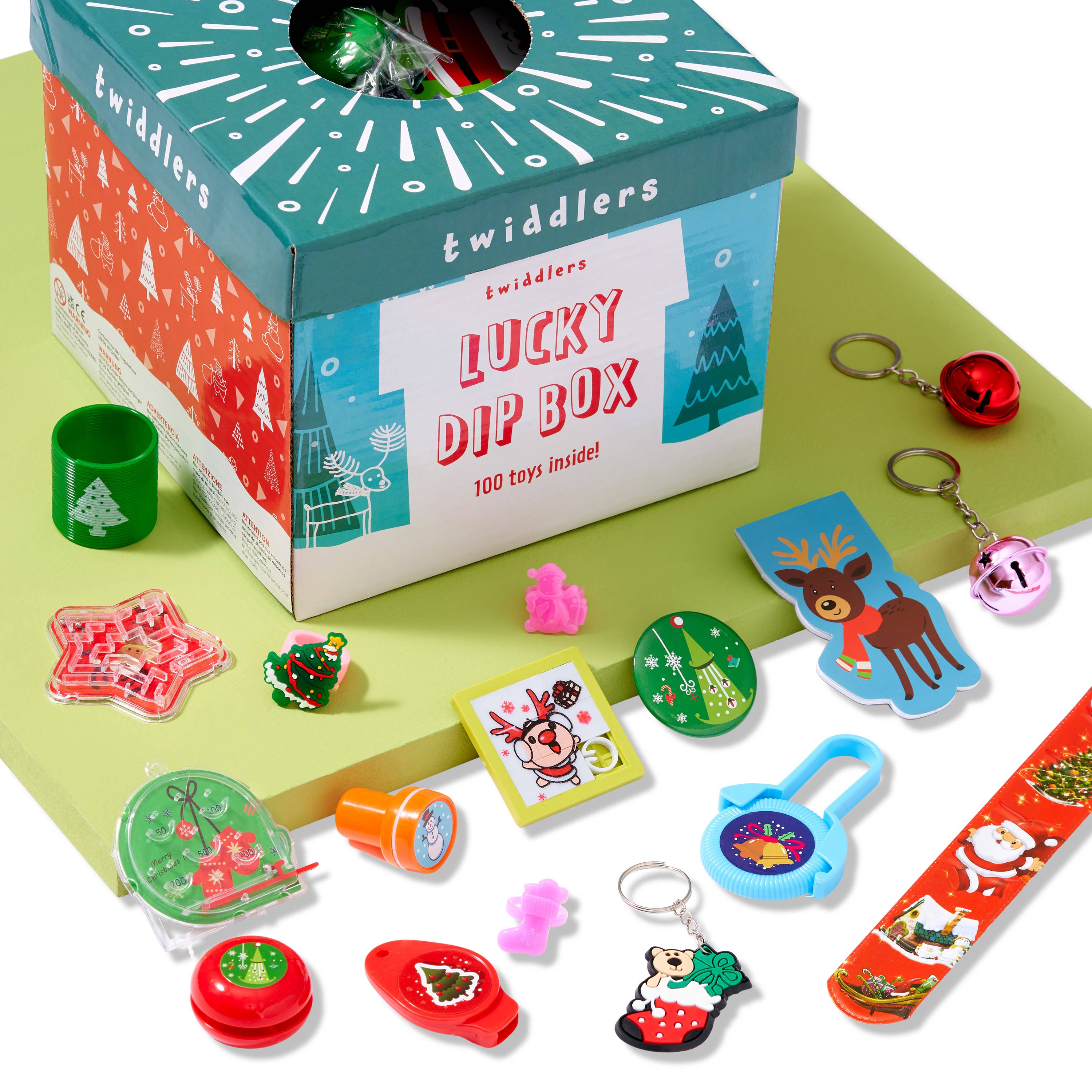 The Twiddlers - Wholesale Toy set – Kids - 100 Christmas Lucky Dip Toys3