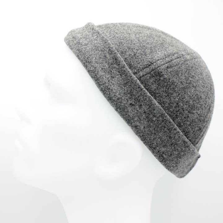 Hologramme Paris - Wholesale Beanie - Women's - Portuguese Breton Wool Blend Miki Docker Hat