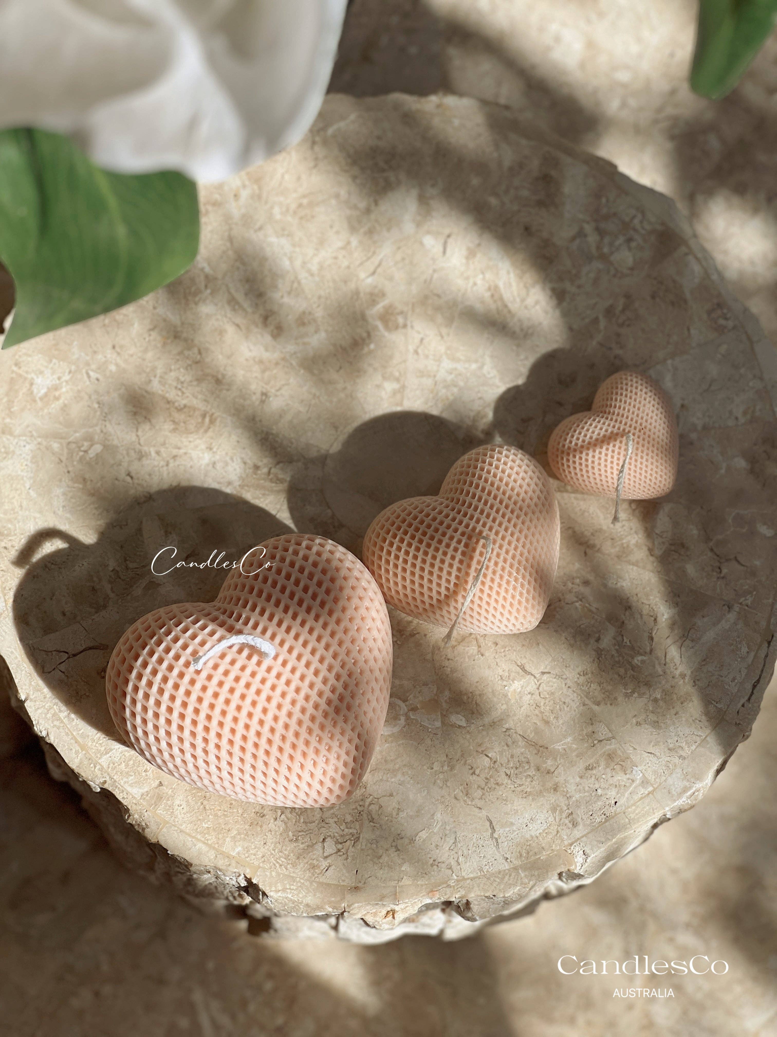 CandlesCo Australia - Vente Bougies originales - Bougie Cœur en Cire de Soja2