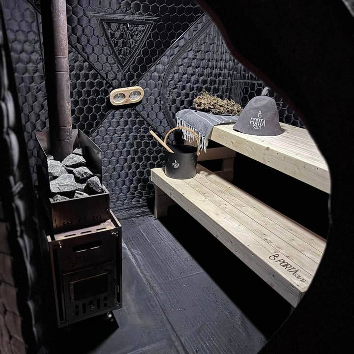 Double Level | Sauna Bench | Two Tier Bench for wholesale by PortaSauna Ltd