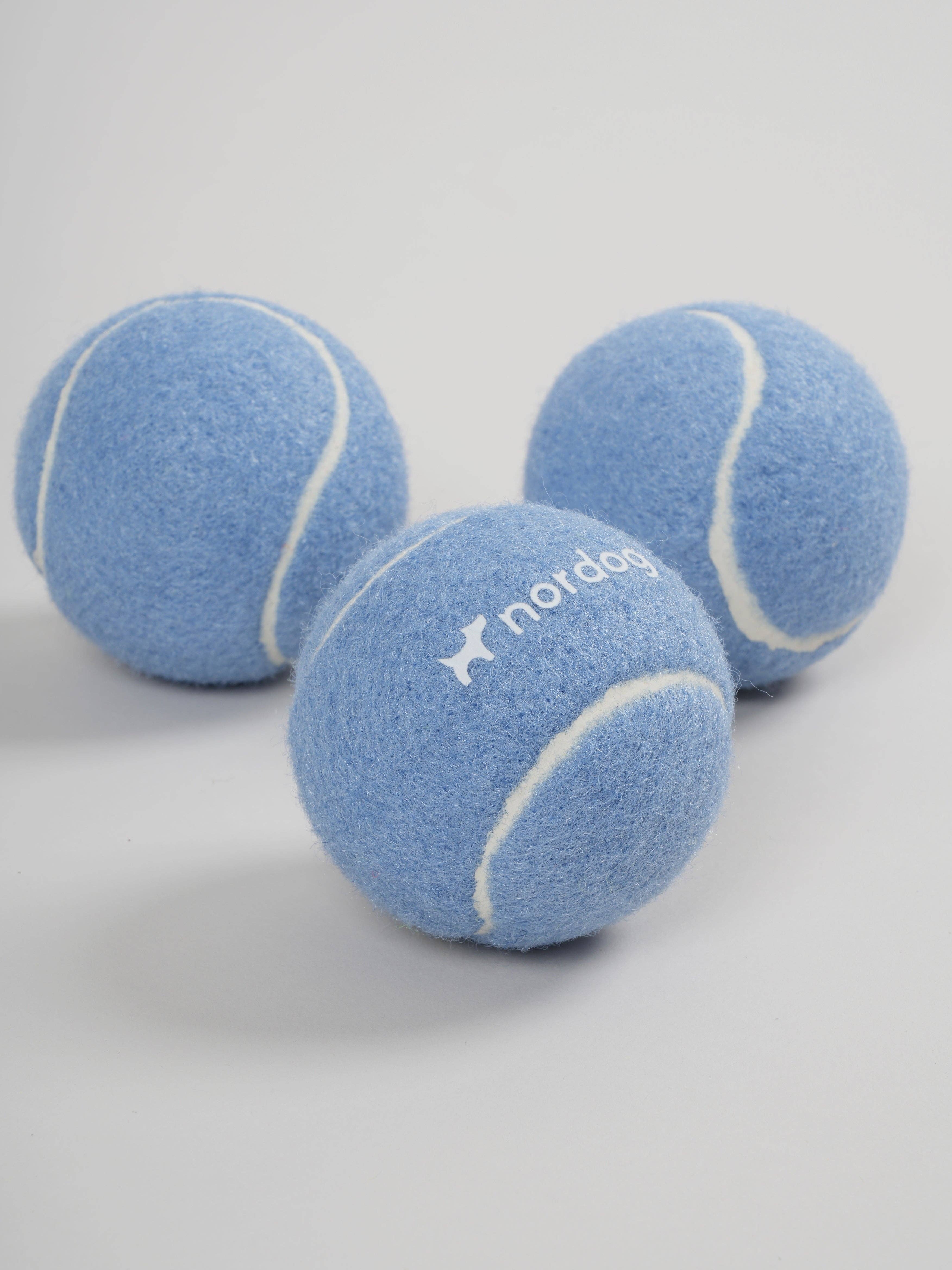 Nordog - Vente Balle – chien - Balle de tennis (bleue)2