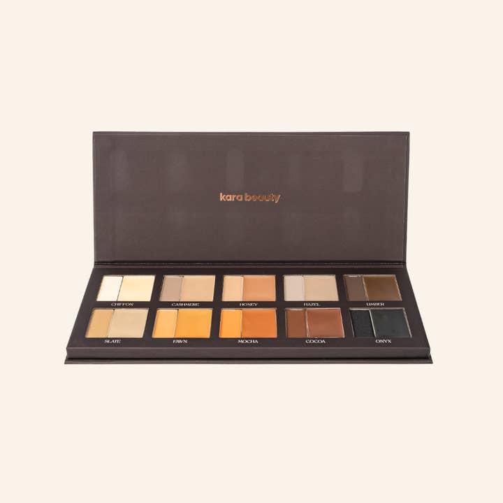 Kara Beauty - Wholesale Face Makeup Palette - Face Focus Complete Canvas Palette