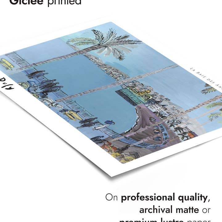 Animato – wholesale Art print – La Baie des Anges à Nice2