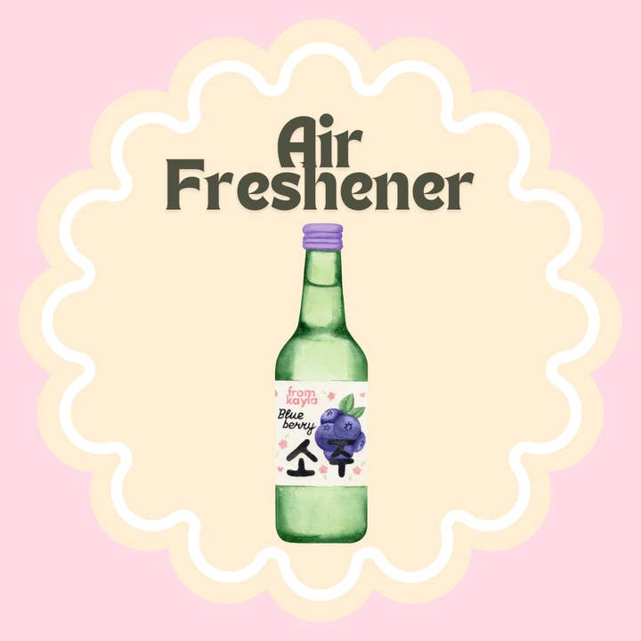 Blueberry Soju Air Freshener (Pre-Order) for wholesale by From Kayla