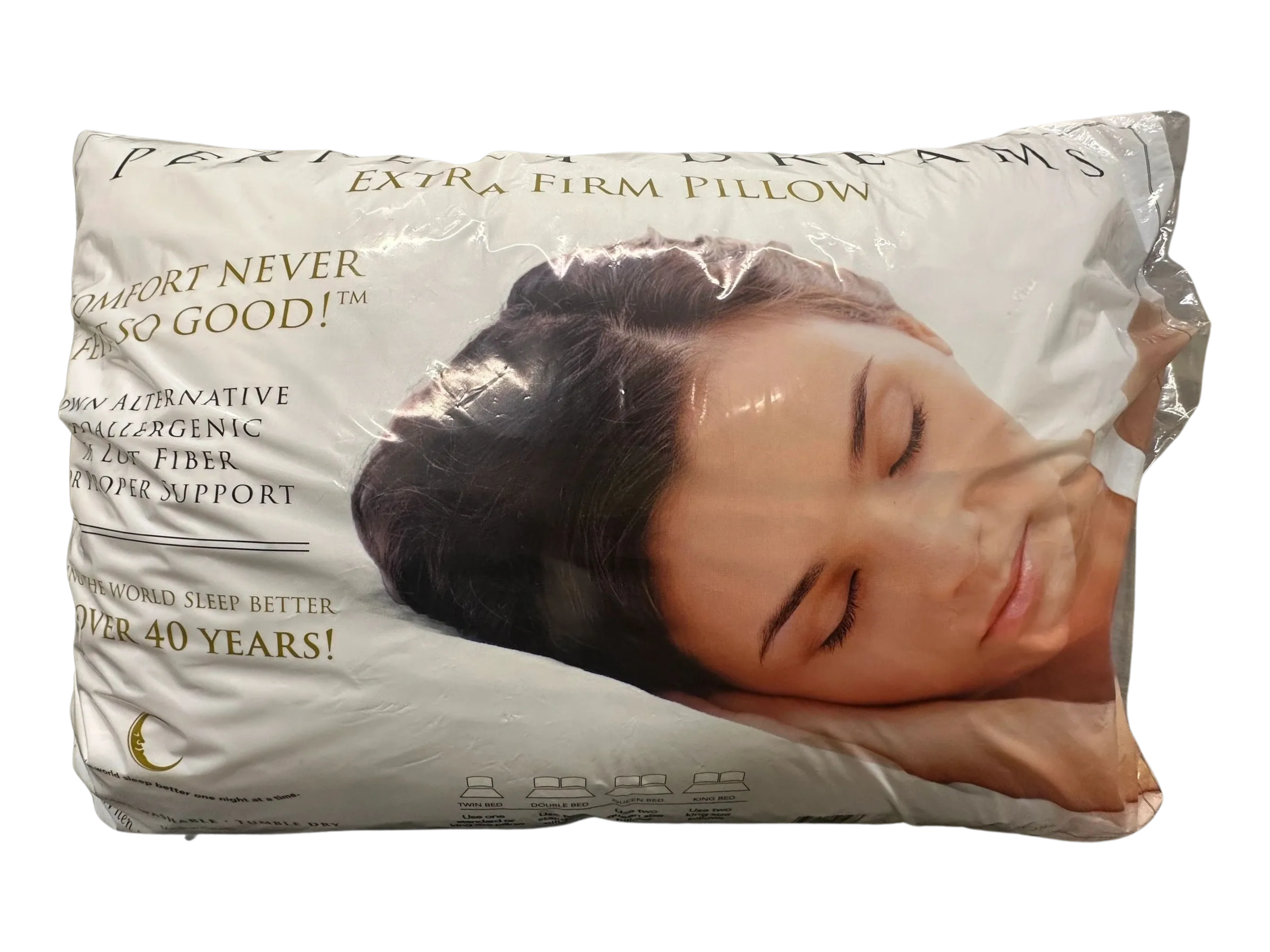 Borden Textile - Wholesale Bedding Pillow - Standard Perfect Dreams Extra Frim Garneted Pillow 20 x 267