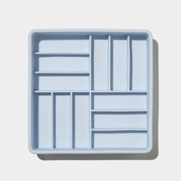 3-in-1 parquet slow feeder bowl - sky for wholesale on Faire4