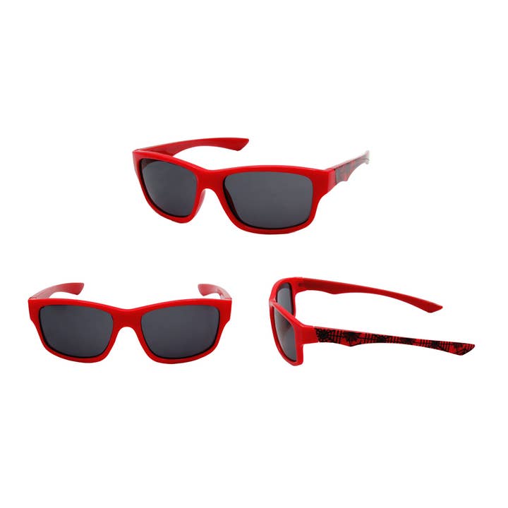 Shark Eyes, Inc - Wholesale Sunglasses - Kids - Kids Beanie with Sunglasses Spider Web Style Combo Set Boys