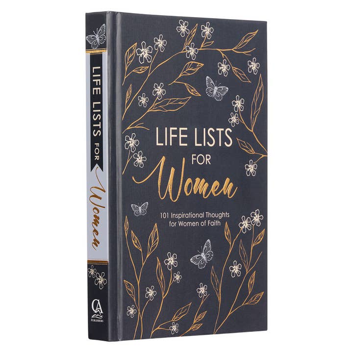 Christian Art Gifts - Wholesale Book - Adult - Gift Book Life Lists for Women Hardcover