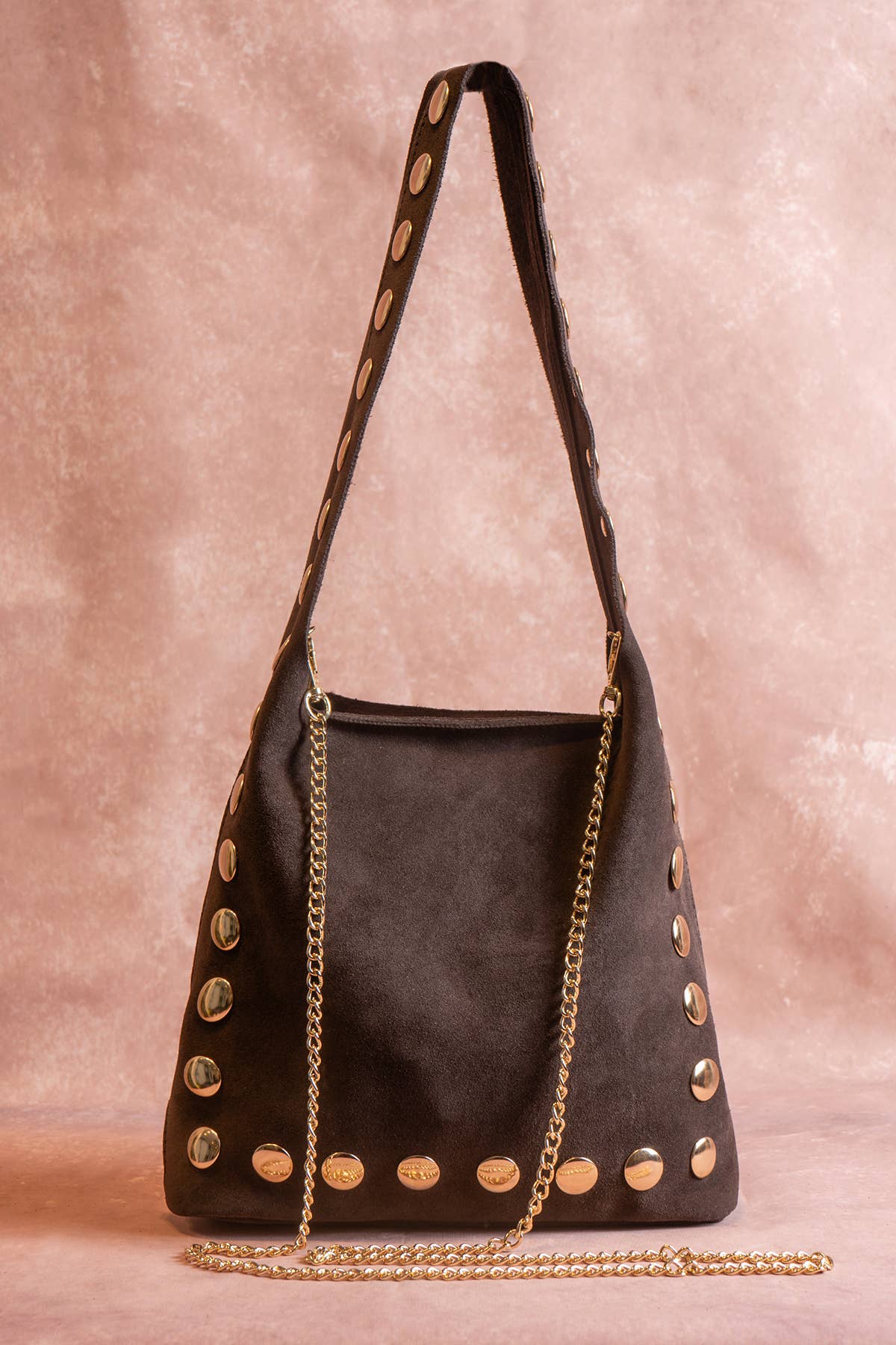 Cherry Paris - Wholesale Shoulder Bag - Women's - ALEXANE SUEDE Bag - 419332