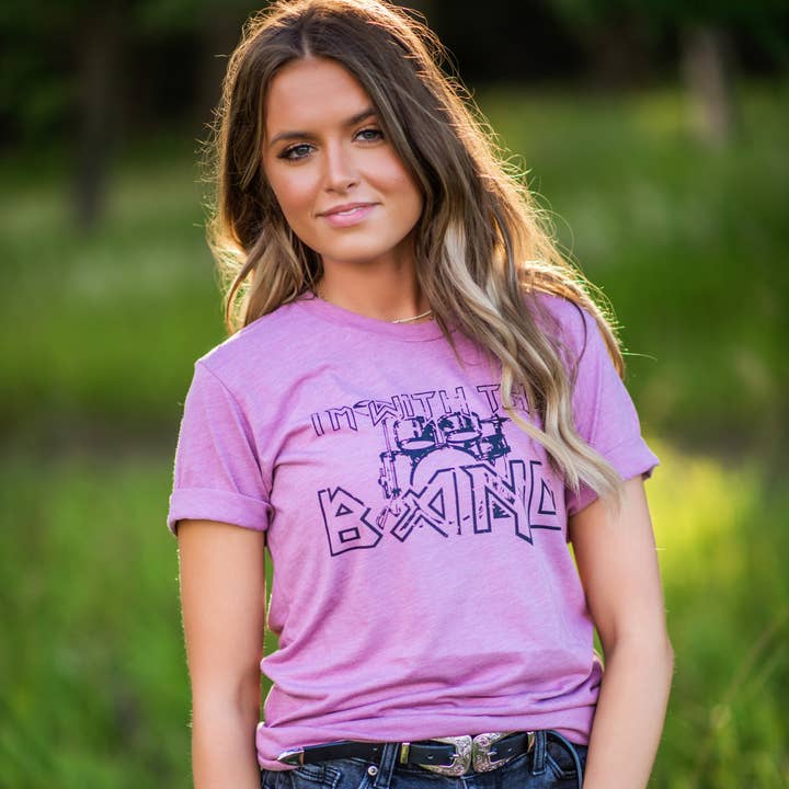 Camiseta com estampa The Band por atacado de Section 21 Apparel