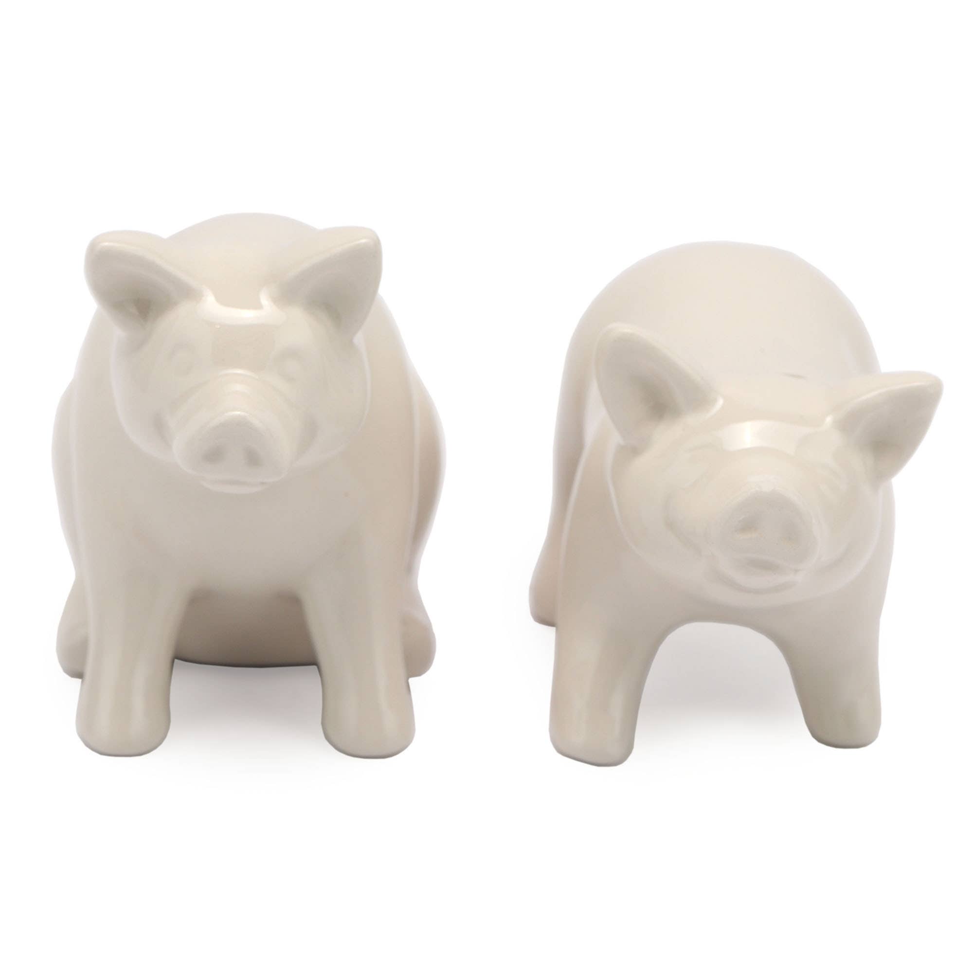 Open Road Brands, LLC - Wholesale Salt & Pepper Shaker Set - Pig Salt & Pepper Shakers0