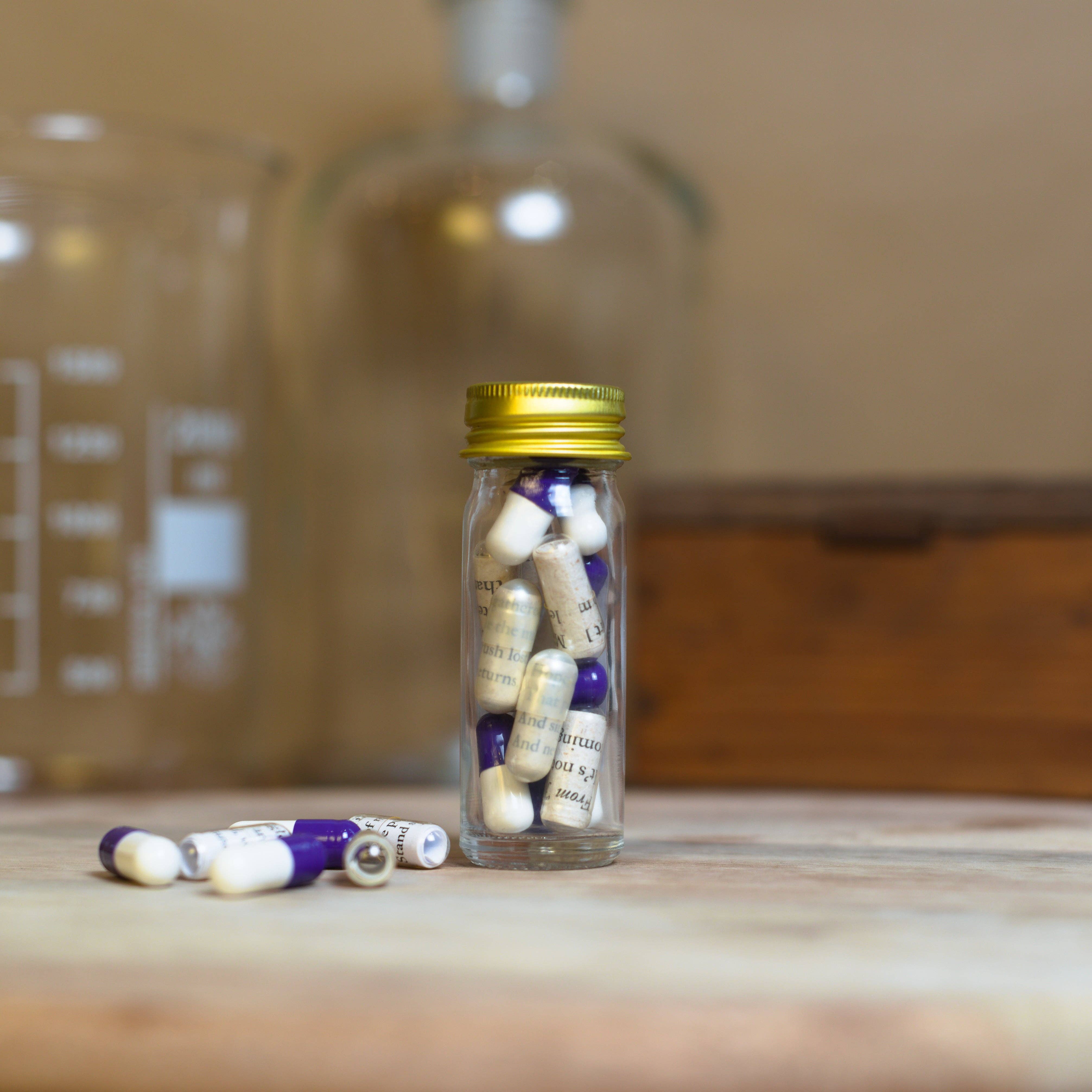 Poetry Pharmacy - Wholesale Poetry & Drama - Comfort - Poetry Pills (small)1