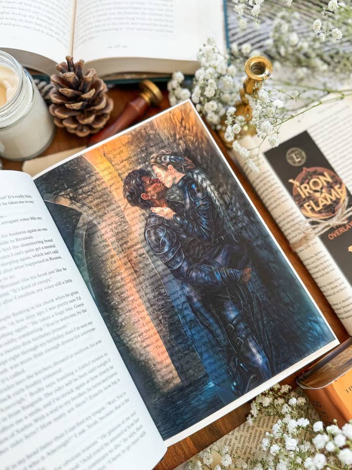 Superpositions de pages Iron Flame™ pour la vente par Reading Portal